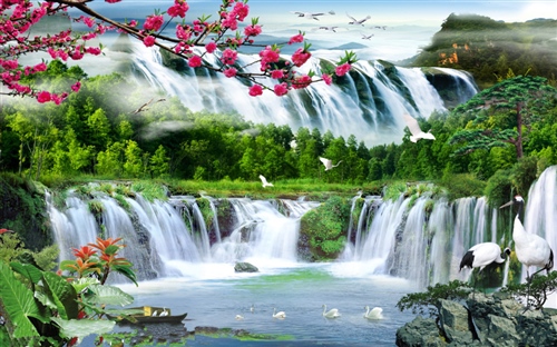 描写家乡风景的一段话 一句话赞美家乡的风景