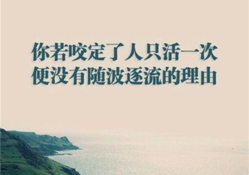 有深度有品味的句子