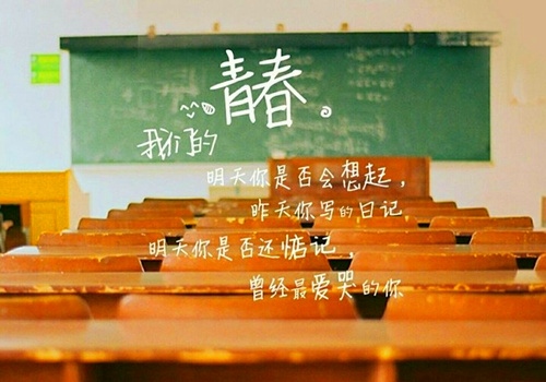 毕业同学录文艺的句子