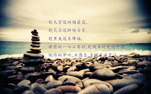 为了目标而努力的句子