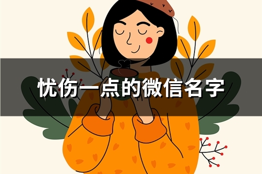忧伤一点的微信名字(共113个)