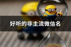 好听的非主流微信名(81个)