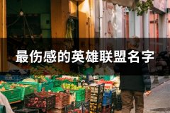 最伤感的英雄联盟名字(精选96个)